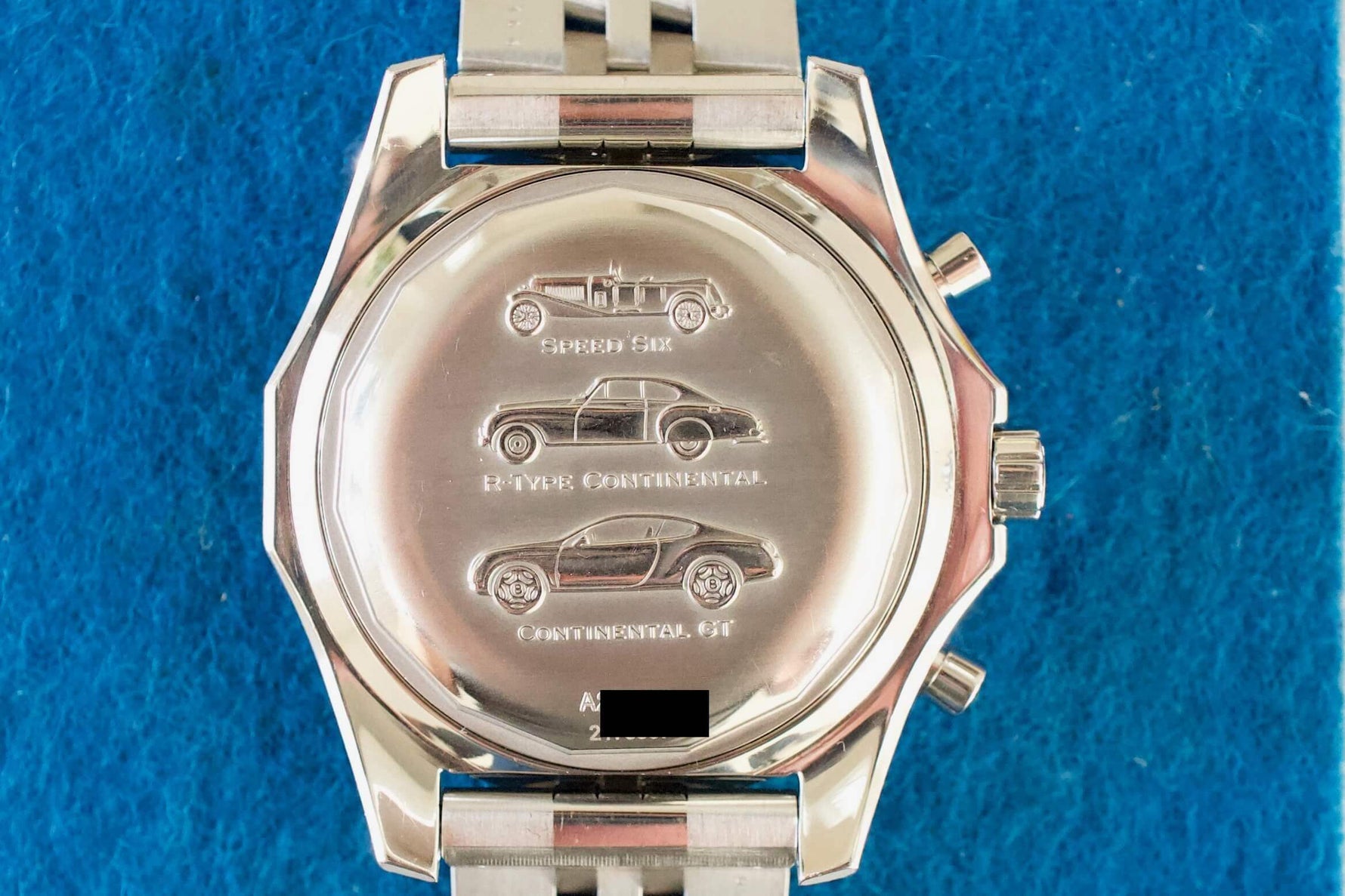 SOLD OUT: Breitling Bentley Motors T 47mm Chronograph Bracelet A25363 Box and Papers - WearingTime Luxury Watches
