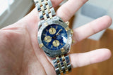SOLD OUT: Breitling Chronomat Evolution B13356 Two Tone 44mm Box and Papers B1335611