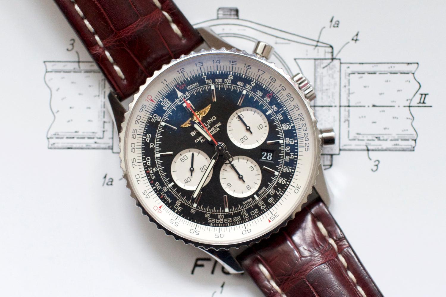 SOLD OUT: Breitling Navitimer 01 (46 MM) AB012721 Mens Chronograph - WearingTime Luxury Watches