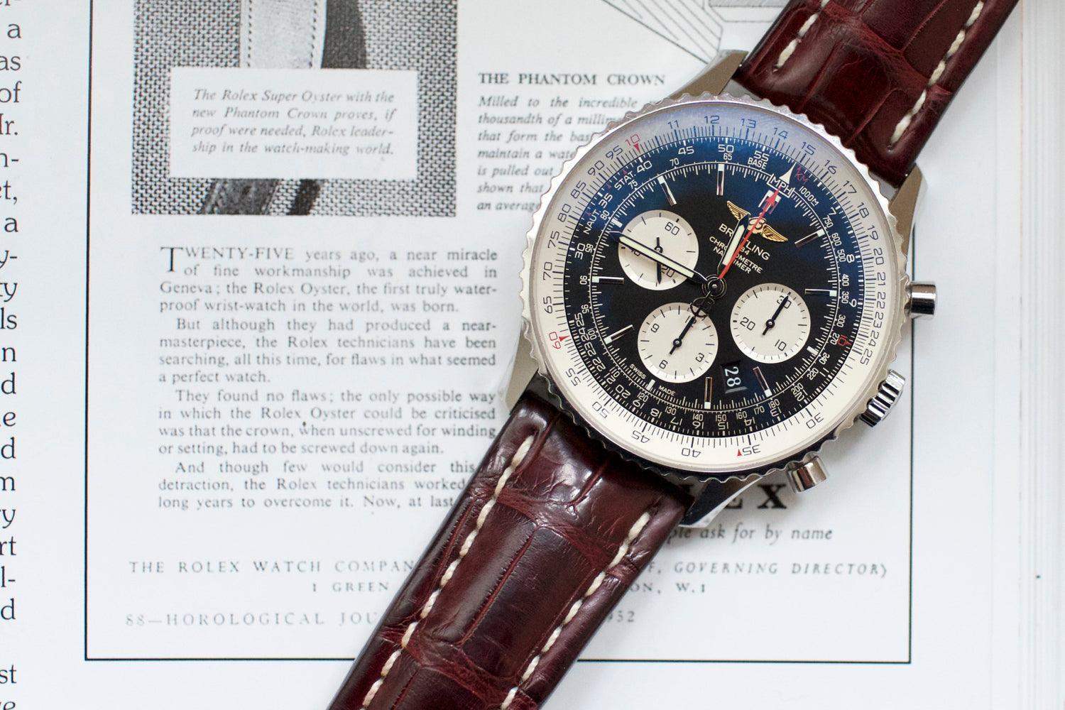SOLD OUT: Breitling Navitimer 01 (46 MM) AB012721 Mens Chronograph - WearingTime Luxury Watches
