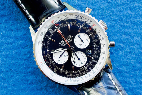 SOLD OUT: Breitling Navitimer 1 B01 01 Chronograph 46mm Automatic AB0127 Box