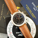 Sold Out: Breitling Navitimer U13324211B1 41MM Chronograph Two Tone Black Steel and Gold Box and Papers 2018 - WearingTime Luxury Watches