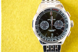 SOLD OUT: Breitling Premier 42mm B01 Chronograph AB011 British Racing Green Dial Box Papers