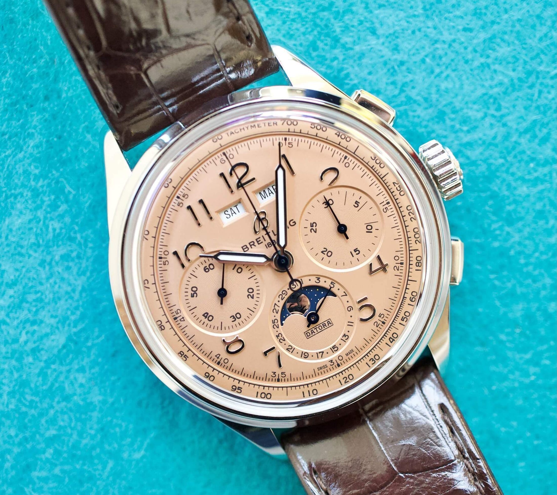 SOLD OUT: Breitling Premier B25 Datora AB2510 42MM Chronograph