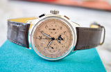 SOLD OUT: Breitling Premier B25 Datora AB2510 42MM Chronograph Calendar Salmon Dial Steel Box and Papers 2022