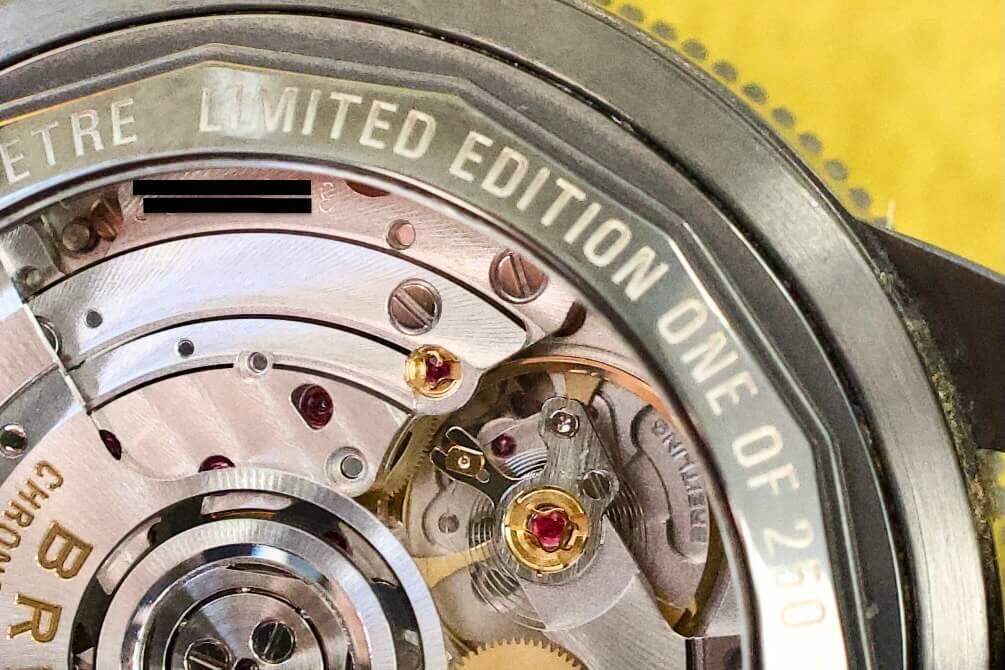 SOLD OUT: Breliting SuperOcean Heritage MB01621A1L1S1 B01 44mm Chronograph DLC xx/250 Warranty 2026 - WearingTime Luxury Watches