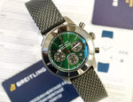 SOLD OUT: Breliting SuperOcean Heritage MB01621A1L1S1 B01 44mm Chronograph DLC xx/250 Warranty 2026 - WearingTime Luxury Watches