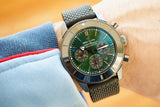 SOLD OUT: Breliting SuperOcean Heritage MB01621A1L1S1 B01 44mm Chronograph DLC xx/250 Warranty 2026