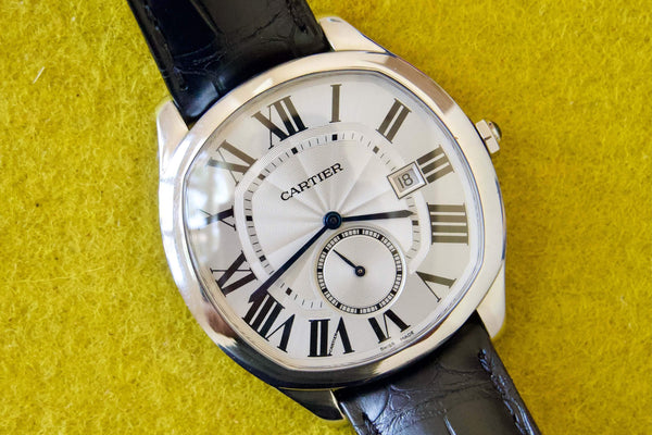 SOLD OUT: Cartier Drive de Cartier Silver Dial Automatic 40mm WSNM0004 Mens Watch Warranty