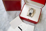 SOLD OUT: Cartier Pasha Chronograph 2412 36mm Box and Papers Near Mint - WearingTime Luxury Watches