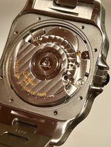 SOLD OUT: Cartier Santos Galbee XL 2823 Steel Mens Automatic Watch steel bracelet 45 x 32 mm wears like 38mm