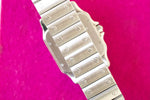 SOLD OUT: Cartier Santos Galbee XL 2823 Steel Mens Automatic Watch steel bracelet 45 x 32 mm wears like 38mm - WearingTime Luxury Watches