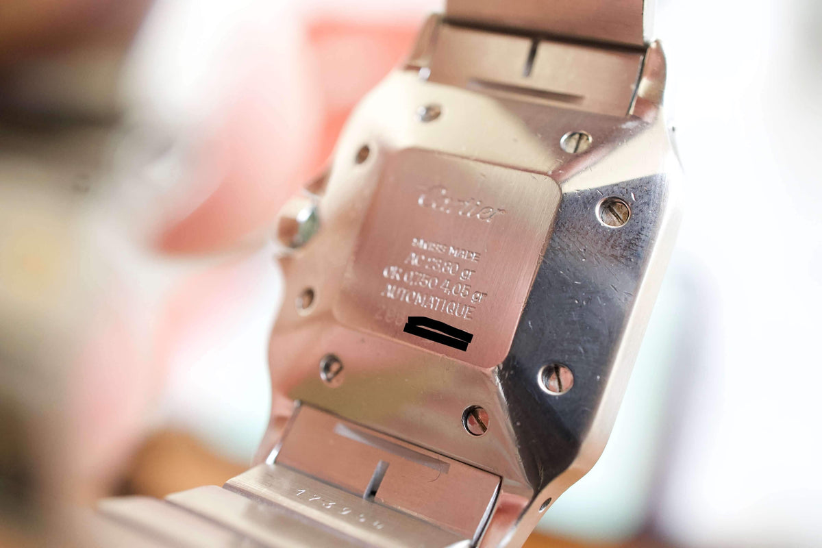 SOLD OUT: Cartier Santos Two Tone 2961 Carree 29mm Automatic Vintage SERVICED - WearingTime Luxury Watches