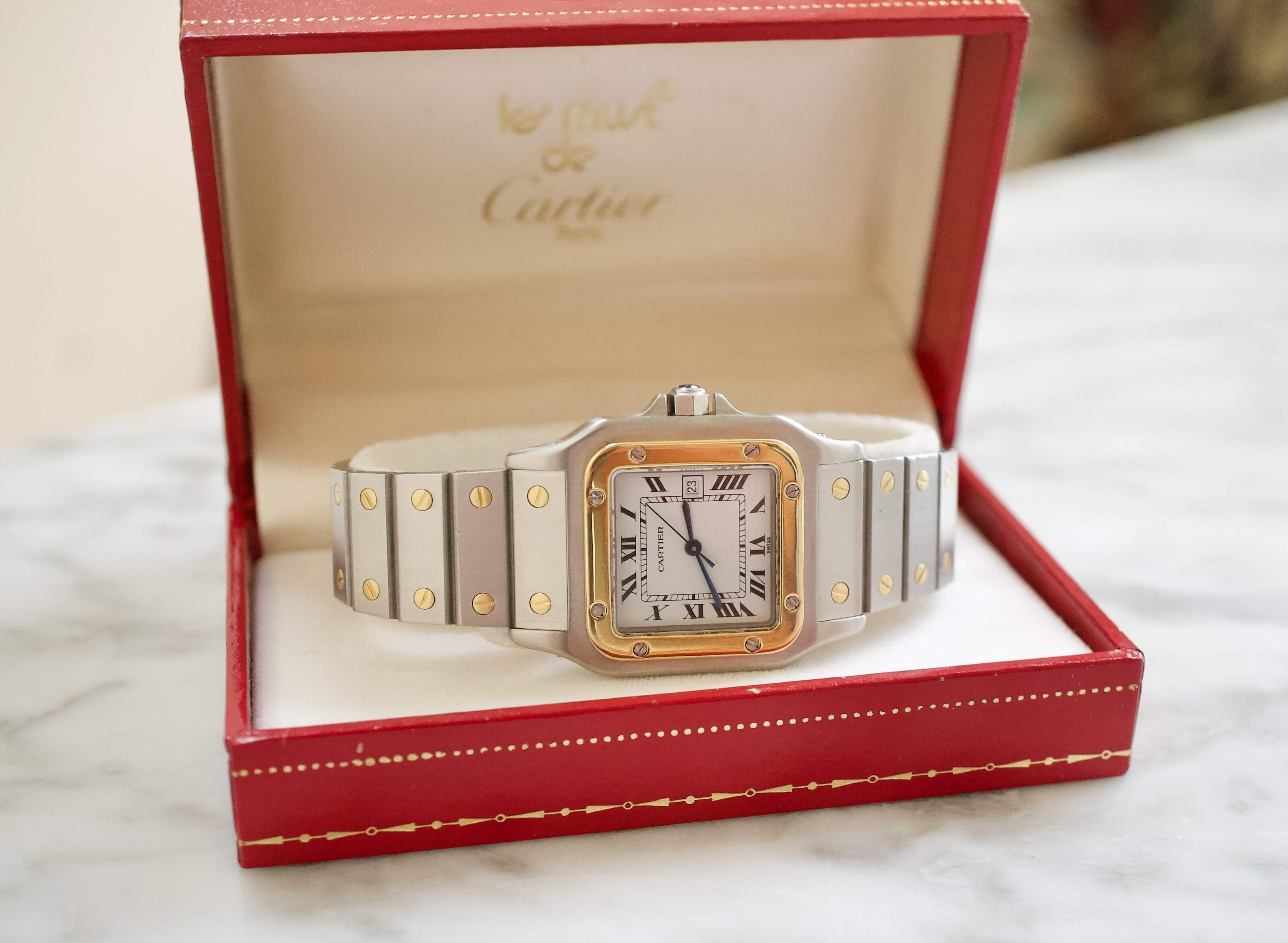 29mm cartier santos top