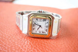 SOLD OUT: Cartier Santos Two Tone 2961 Carree 29mm Automatic Vintage SERVICED