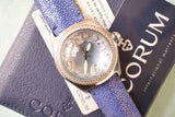 SOLD OUT: Corum BUBBLE FACTORY DIAMOND Dial and Bezel 1.27 Carats 45mm Box Papers
