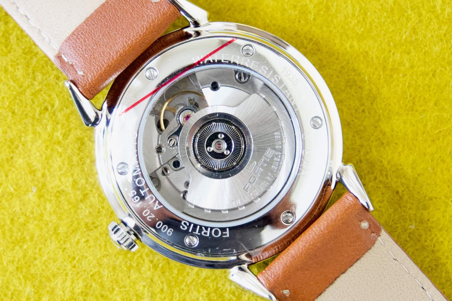 SOLD OUT: Fortis Terrestis Orchestra 40MM Classical Modern Date Automatic 900.20.165 - WearingTime Luxury Watches