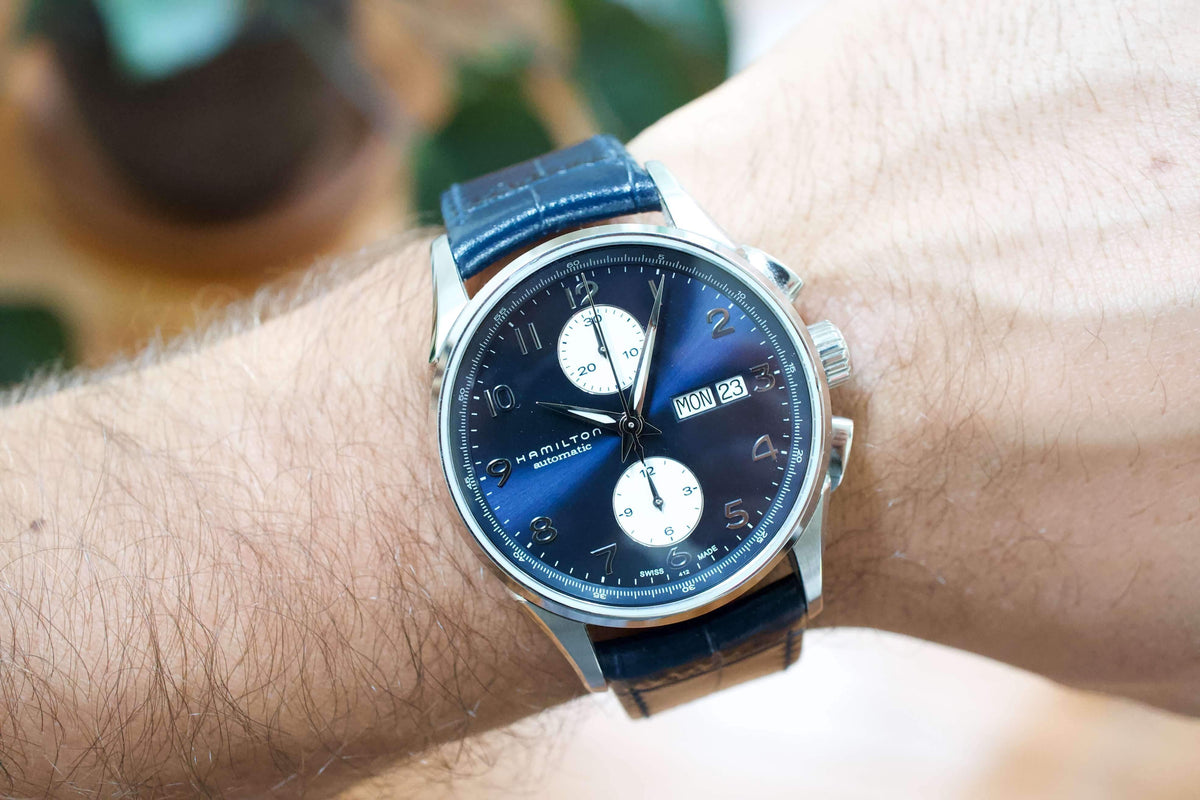 SOLD OUT: Hamilton Jazzmaster Maestro 41mm Chronograph H32576641 - WearingTime Luxury Watches