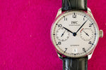 SOLD OUT: IWC Portuguese 7 Day Reserve IW500705 Portugieser 42mm Box Papers 2018 - WearingTime Luxury Watches