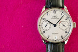 SOLD OUT: IWC Portuguese 7 Day Reserve IW500705 Portugieser 42mm Box Papers 2018