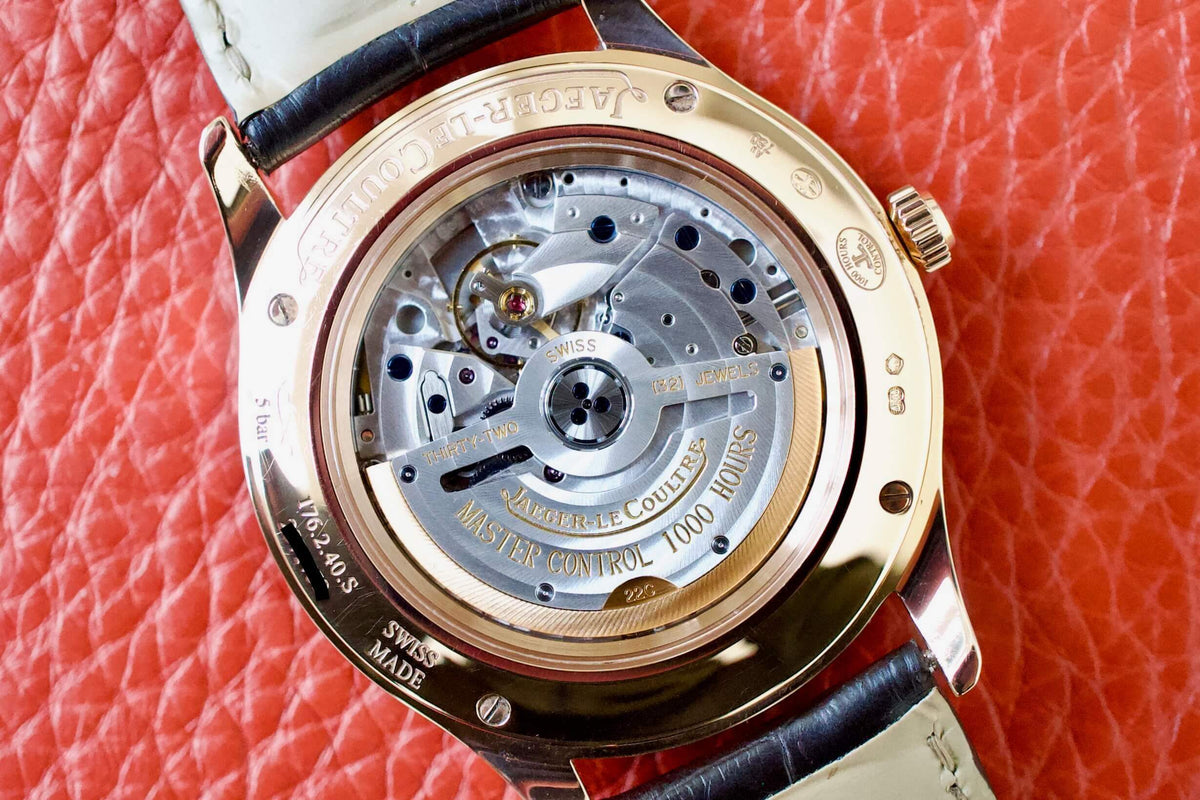 SOLD OUT: Jaeger-LeCoultre Master Control Date 39mm 18K Rose Gold 176.2.40.S Box Q1542520 - WearingTime Luxury Watches