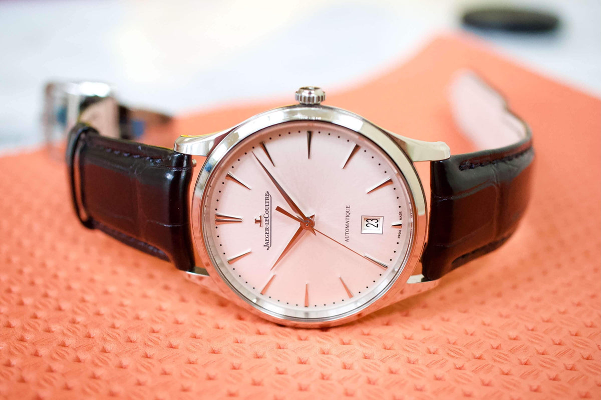 SOLD OUT: JAEGER-LECOULTRE MASTER ULTRA THIN DATE Q1238420 Box Papers 2021 Steel 39mm - WearingTime Luxury Watches