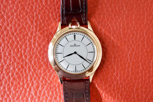 SOLD OUT: Jaeger LeCoultre Master Ultra Thin Kingsman Knife Q1152520 #1/100 Pink Gold Watch NEW