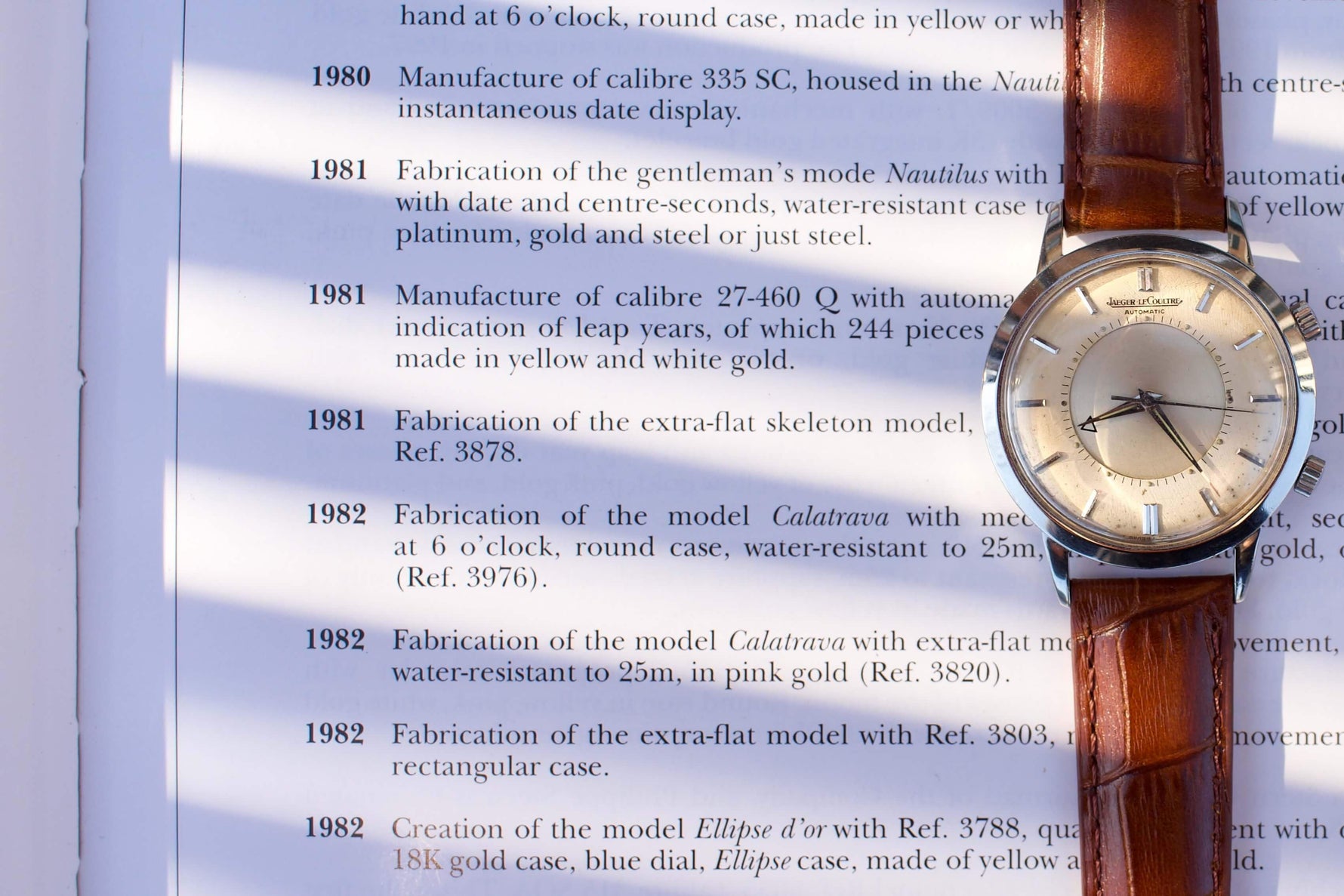 SOLD OUT: JLC Memovox 37mm Jumbo Alarm Watch Automatic - WearingTime Luxury Watches