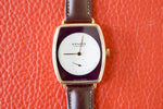 SOLD OUT: NOMOS LUX Zobel 18K Solid Rose Gold Ref. 942 Tonneau 40mm In House Movement - WearingTime Luxury Watches