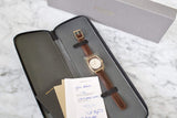SOLD OUT: NOMOS LUX Zobel 18K Solid Rose Gold Ref. 942 Tonneau 40mm In House Movement