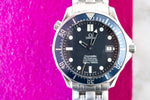 SOLD OUT: Omega Seamaster 300 2531.80 41MM Diver Blue Wave Steel Box 1999 - WearingTime Luxury Watches