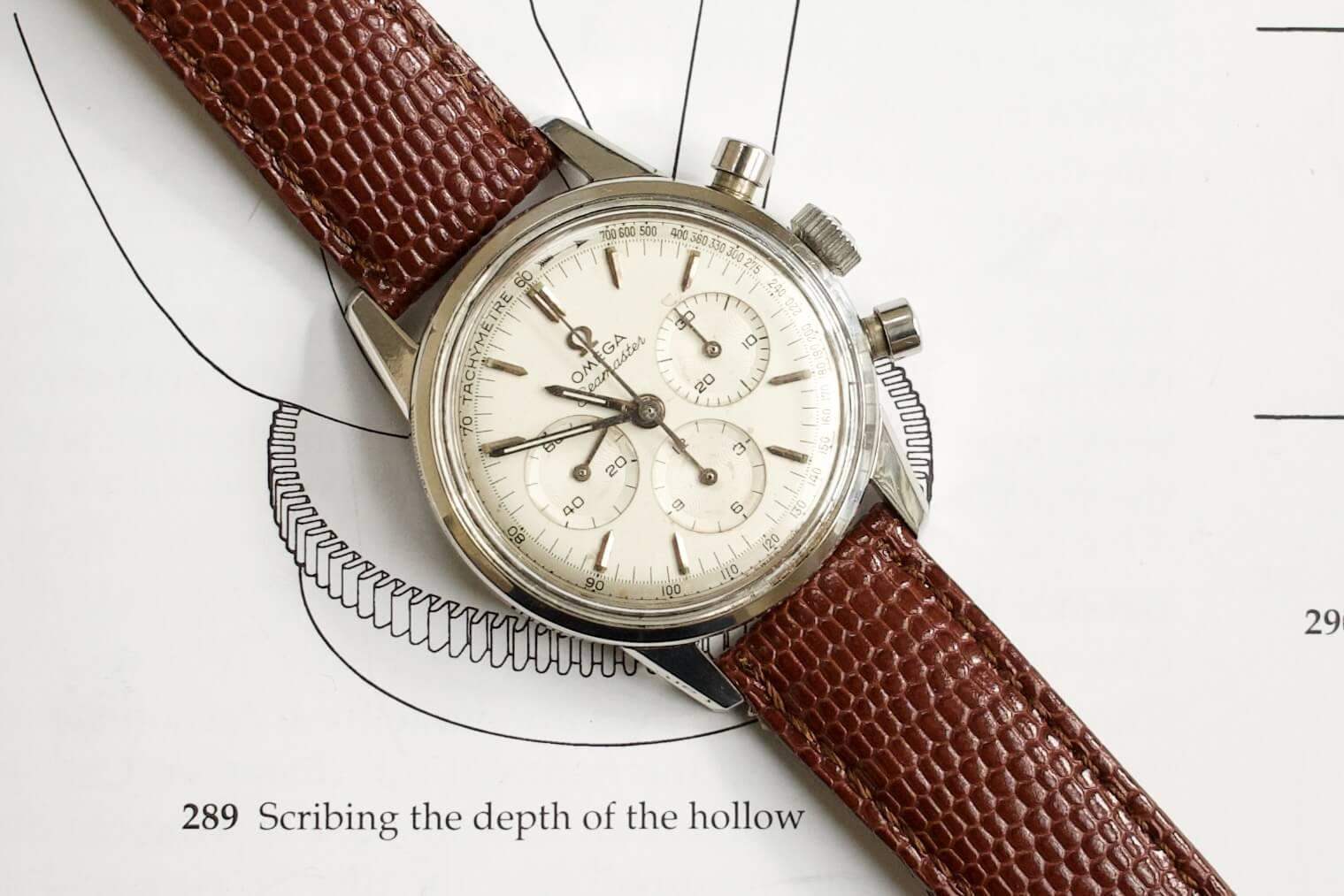 SOLD OUT: Omega Seamaster Vintage Chronograph 1965 Ref. 105.004-64 Calibre 321 - WearingTime Luxury Watches