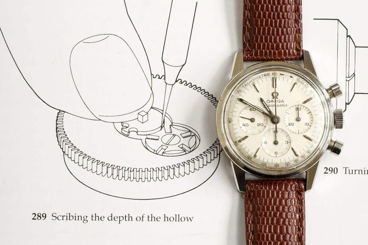 SOLD OUT: Omega Seamaster Vintage Chronograph 1965 Ref. 105.004-64 Calibre 321 - WearingTime Luxury Watches
