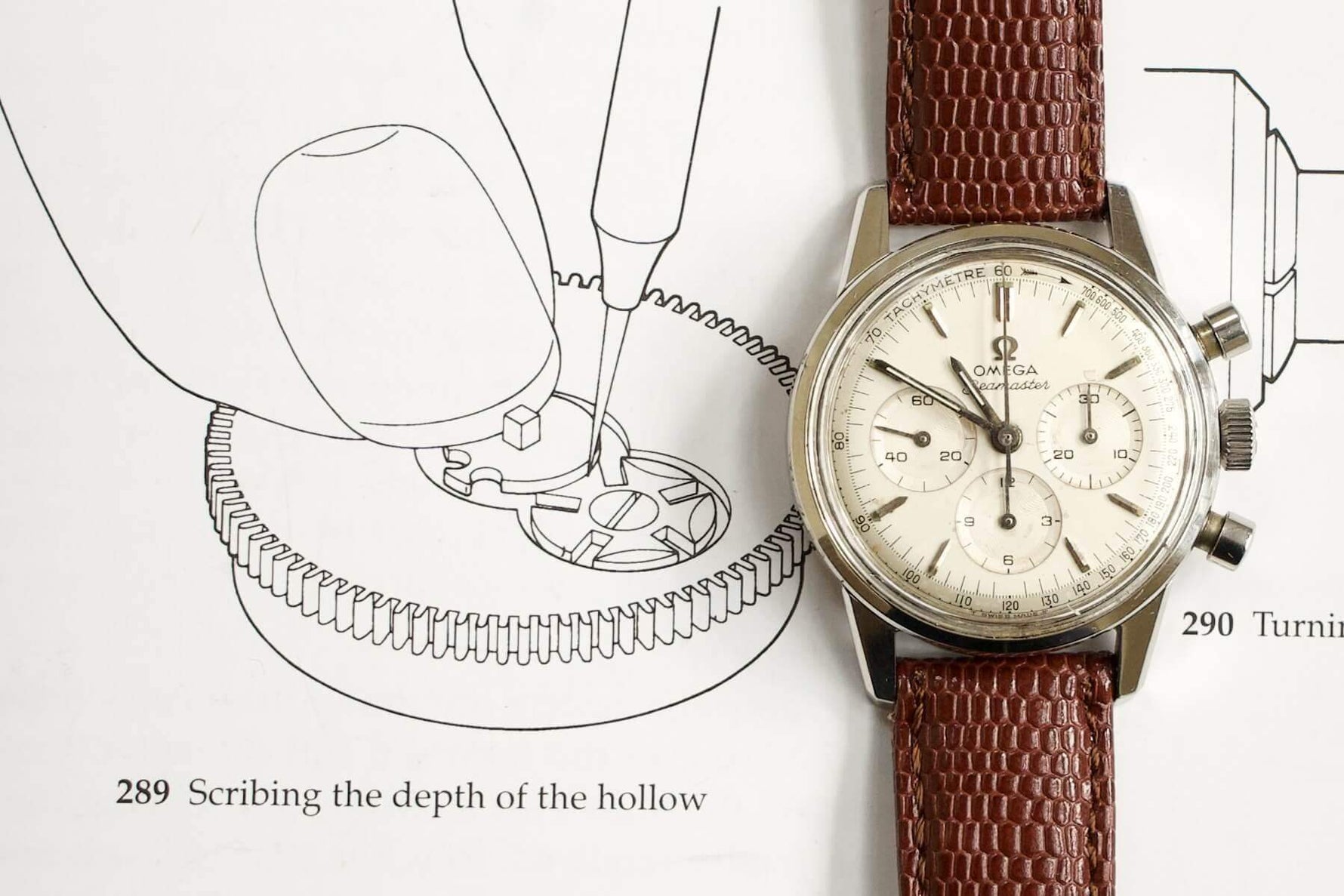 SOLD OUT: Omega Seamaster Vintage Chronograph 1965 Ref. 105.004-64 Calibre 321 - WearingTime Luxury Watches