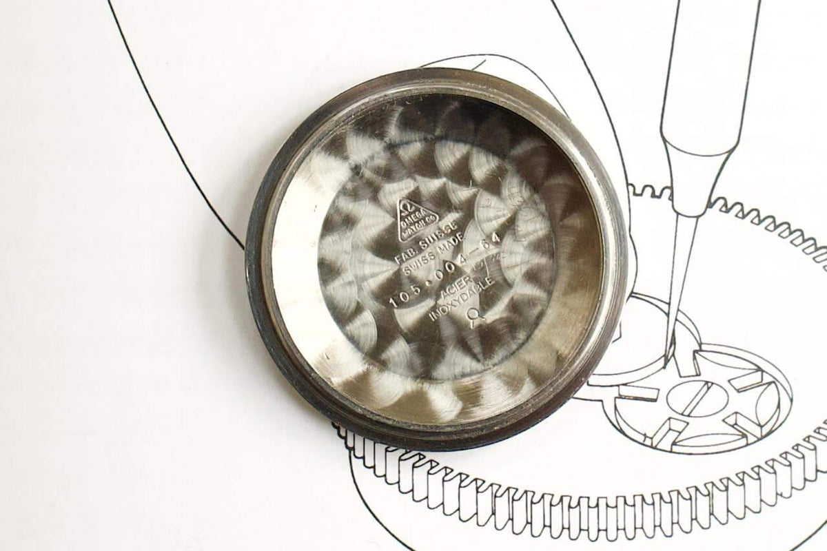 SOLD OUT: Omega Seamaster Vintage Chronograph 1965 Ref. 105.004-64 Calibre 321 - WearingTime Luxury Watches