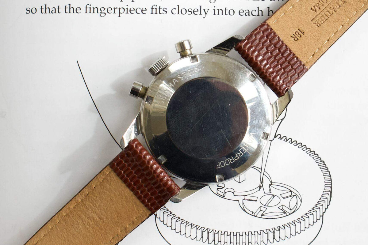 SOLD OUT: Omega Seamaster Vintage Chronograph 1965 Ref. 105.004-64 Calibre 321 - WearingTime Luxury Watches
