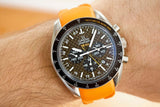 SOLD OUT: Omega Speedmaster 321.92.44.52.01.003 TITANIUM Solar Impulse HB-SIA 44mm Co-Axial Chronograph Box Papers GMT Automatic SERVICED