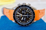 SOLD OUT: Omega Speedmaster 321.92.44.52.01.003 TITANIUM Solar Impulse HB-SIA 44mm Co-Axial Chronograph Box Papers GMT Automatic SERVICED