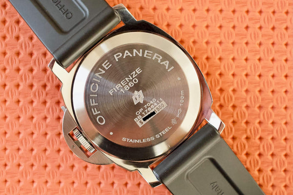 SOLD OUT: Panerai Luminor Marina Bianco 44mm White Dial PAM 00660 PAM00660 SERVICED WARRANTY