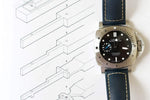SOLD OUT: Panerai Luminor Submersible 1950 3 Days Automatic Acciaio 42mm PAM 682 - WearingTime Luxury Watches