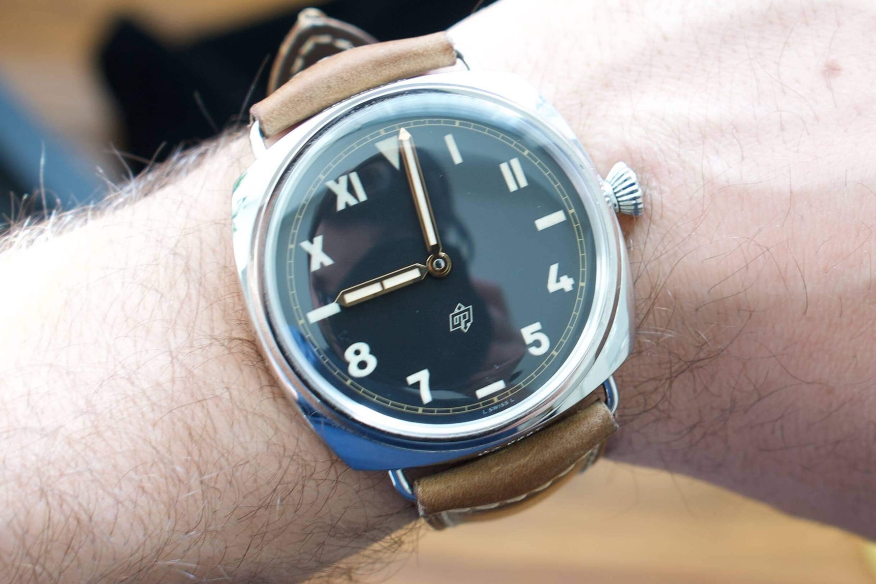 SOLD OUT: Panerai PAM 424 00424 California Dial Radiomir 47MM - WearingTime Luxury Watches