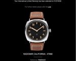 SOLD OUT: Panerai Radiomir California No Date 47MM Manual Wind PAM00424 PAM 424 WARRANTY to 2030 - WearingTime Luxury Watches