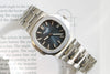 SOLD OUT: Patek Philippe Nautilus Blue Stainless Steel Bracelet 38mm 5800/1A-001 Full Set