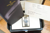 SOLD OUT: Patek Philippe Nautilus Blue Stainless Steel Bracelet 38mm 5800/1A-001 Full Set
