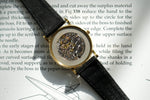Sold Out: Patek Phillipe 3520 Gubelin Signed Dial 18k Gold Original Strap and Buckle - WearingTime Luxury Watches