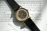 Sold Out: Patek Phillipe 3520 Gubelin Signed Dial 18k Gold Original Strap and Buckle