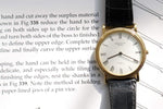 Sold Out: Patek Phillipe 3520 Gubelin Signed Dial 18k Gold Original Strap and Buckle - WearingTime Luxury Watches