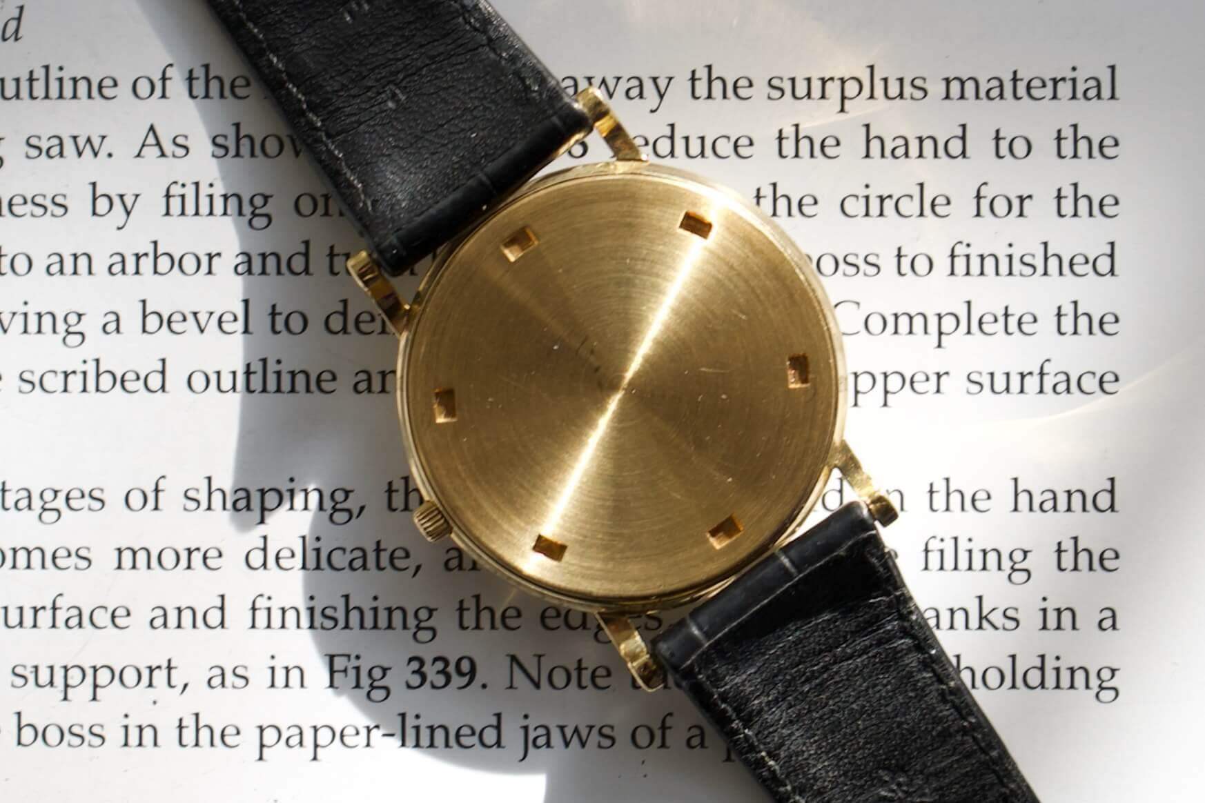 Sold Out: Patek Phillipe 3520 Gubelin Signed Dial 18k Gold