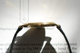 Sold Out: Patek Phillipe 3520 Gubelin Signed Dial 18k Gold Original Strap and Buckle