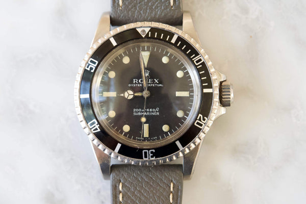 SOLD OUT: Rolex 5513 No Date Submariner Matte Dial 1966 Vintage 40mm